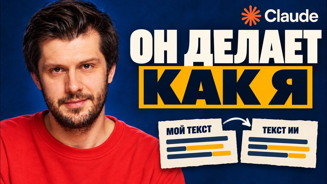 Я научил ИИ работать в моём стиле. Вот как это повторить
